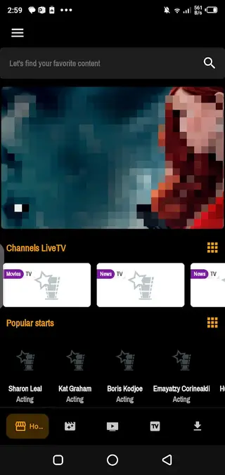 Screenshot of Cinecalidad Download