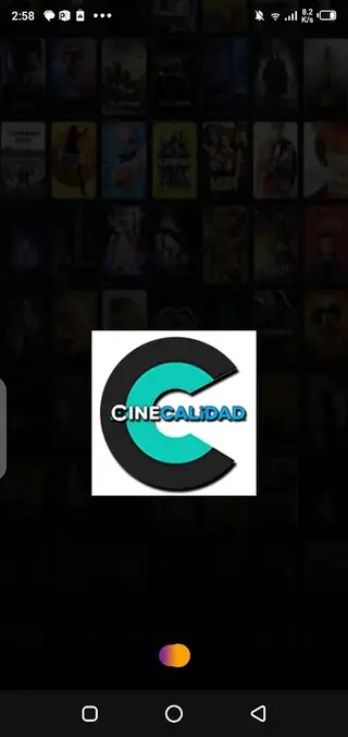 Screenshot of Cinecalidad