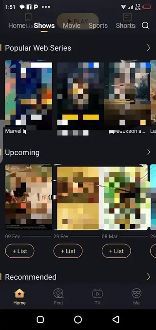 Screenshot of Cinegato Download