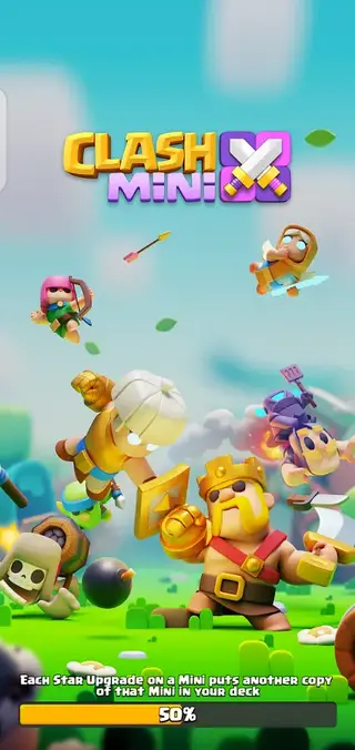 Screenshot of Clash Mini Beta