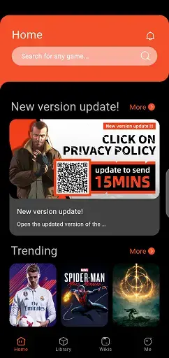 Screenshot of Cloud Gaming Zone Mod Android
