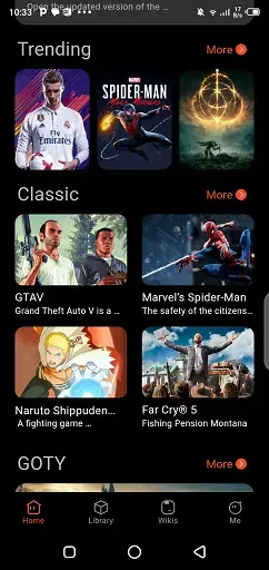 Screenshot of Cloud Gaming Zone Mod Apk