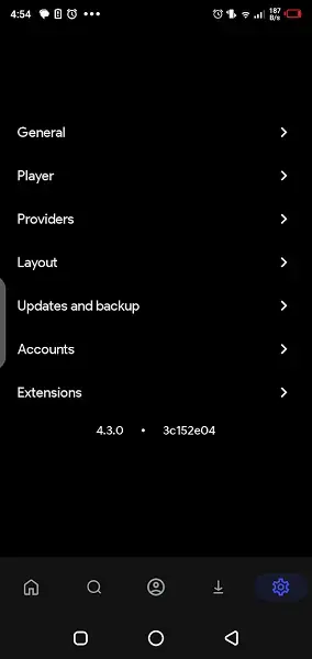 Screenshot of CloudStream App Apk