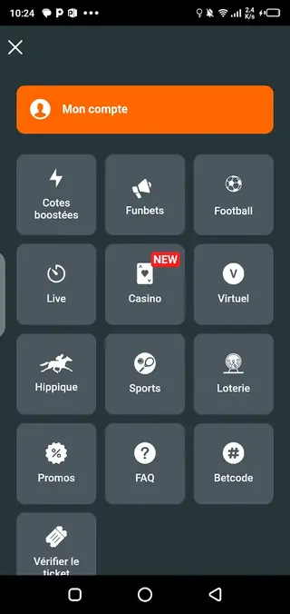 Screenshot of Congo Bet Android