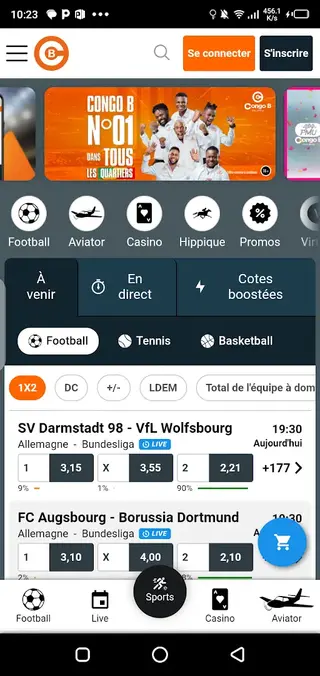 Screenshot of Congo Bet Download