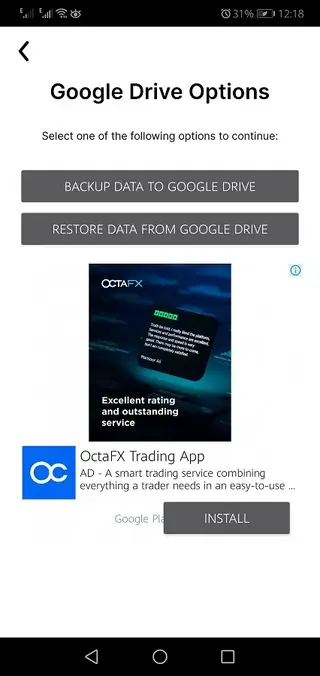 Screenshot of Copy My Data Apk App