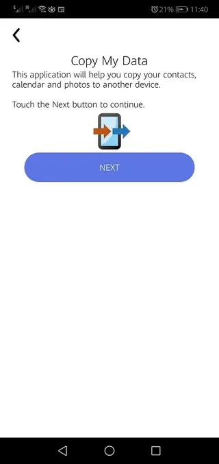 Screenshot of Copy My Data Apk