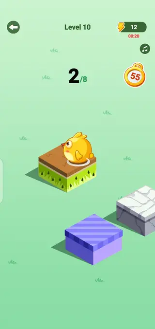 Screenshot of Crazy Bird Game