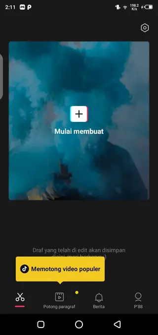 Screenshot of Cut Ying App
