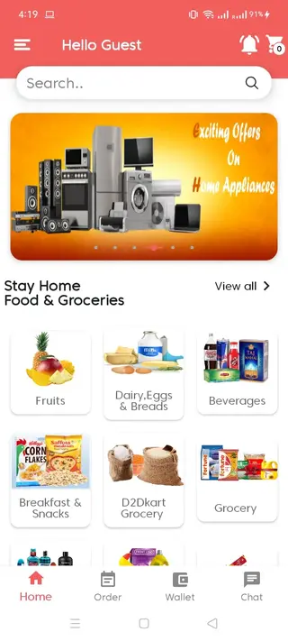 Screenshot of D2DKart Apk