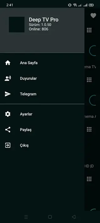 Screenshot of Deep Tv Pro Download