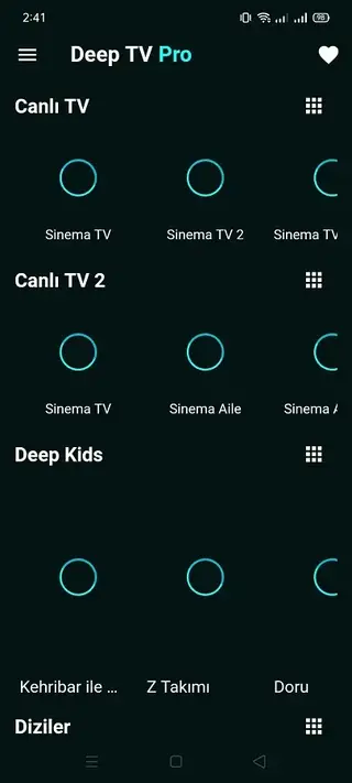 Screenshot of Deep Tv Pro