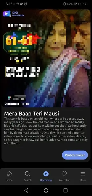 Screenhot of Digi Movie Plex Apk Movie App