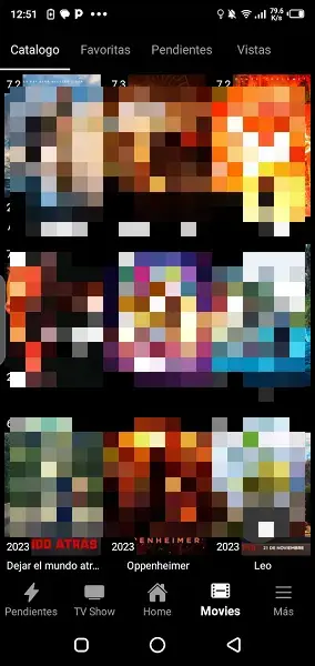 Screenshot of Dixmax App