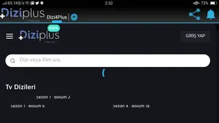 Screenshot of Dizi Plus