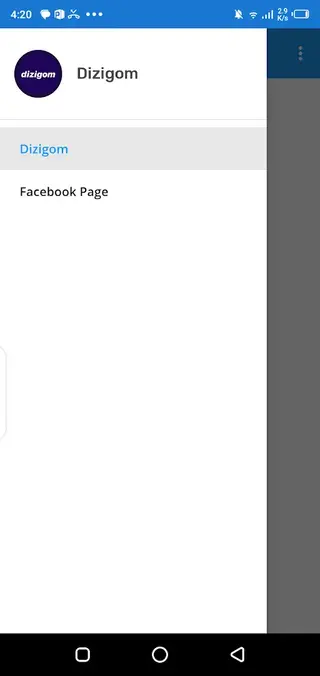 Screenshot Of Dizigom APp