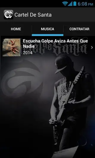 Screenshot of Don Maton App
