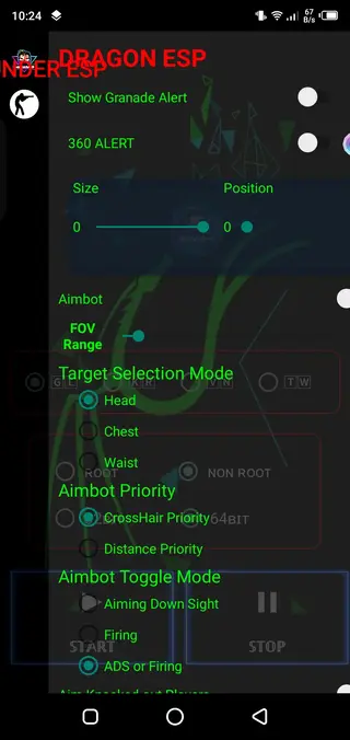 Screenshot of Dragon ESP Apk