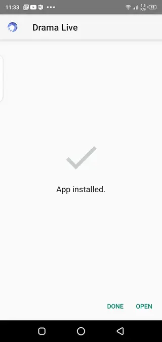 Screenshot of Drama Live Apk IPTV App