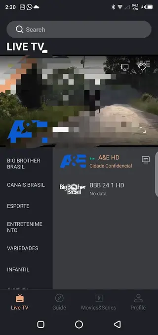 Screenshot of Duna TV Download