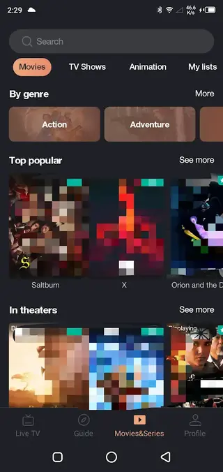 Screenshot of Duna TV Apk
