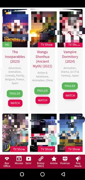 Screenshot of DutaMovie21 Apk