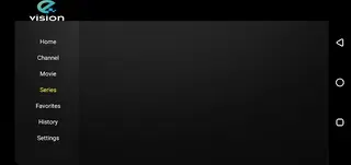 Screenshot of E-Vision IPTV Apk