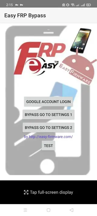 Screenshot of Easy FRP Bypass Apk