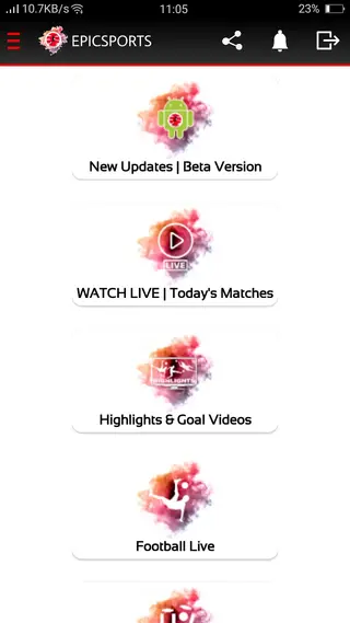 Screenshot of Epic Sports Apk