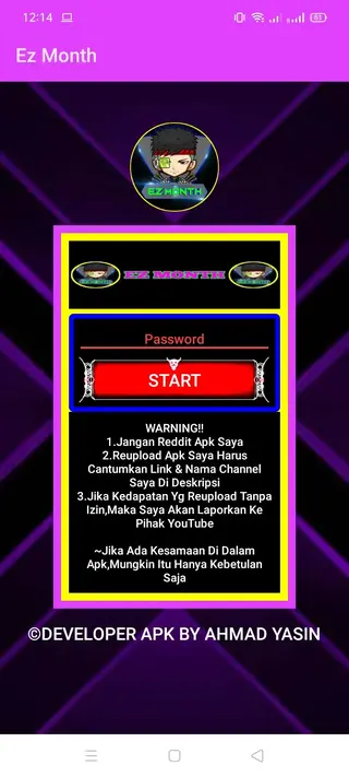 Screenshot of EZ Month ML Apk