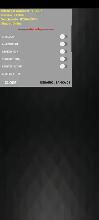 Screenshot of FFH4X Regedit Download