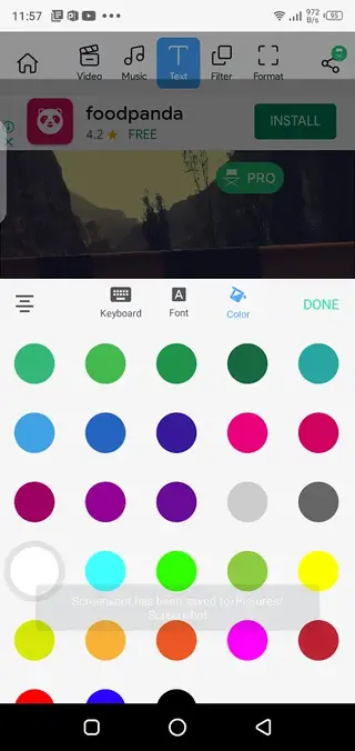 Screenshot of Filmr Apk