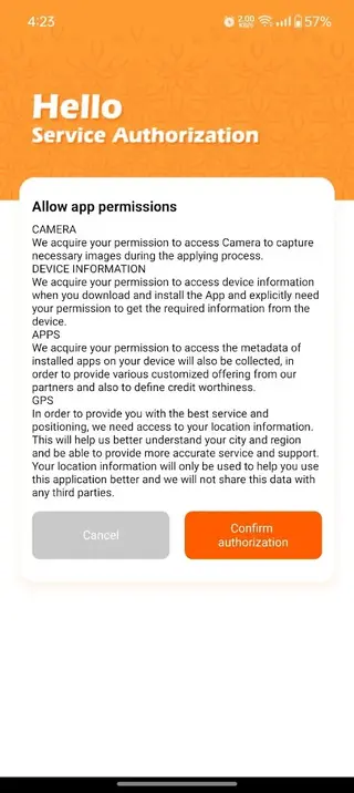 Screenshot of FiniKash Download
