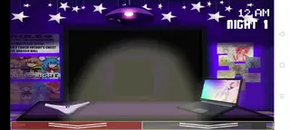 Screenshot of Five Nights At Anime Remastered Game