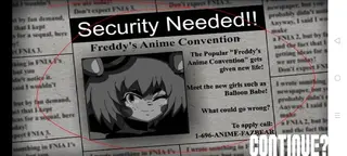 Screenshot of Five Nights At Anime Remastered Apk