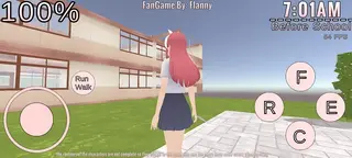 Screenshot of Flanny Love Simulator 2 Game
