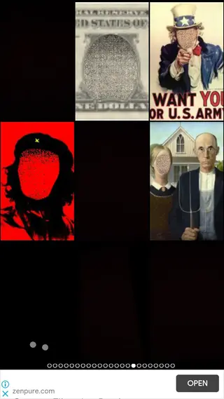 Screenshots of Flash Warning Video Maker