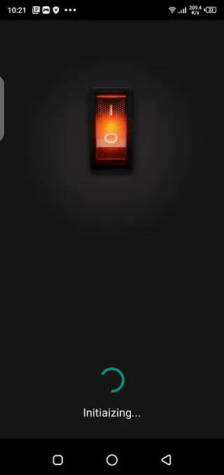 Screenshot of Flashlight Video Projector Android