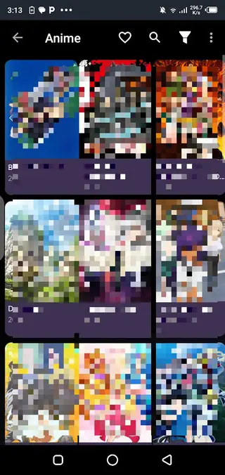 Screenshot of Flix Vision App