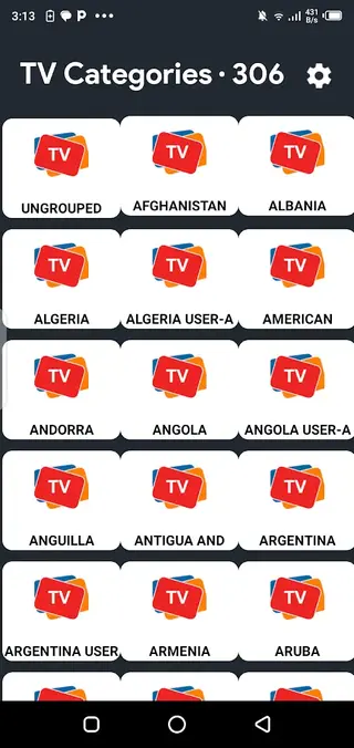 Screenshot of Flix Vision