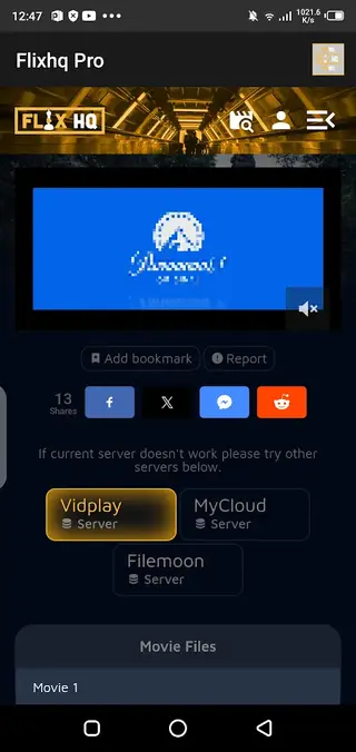 Screenshot Of Flixhq Pro Android