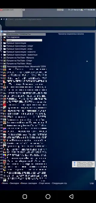 Screenshot of ForkPlayer