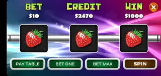 Screenshot of Frenzy Winner Game