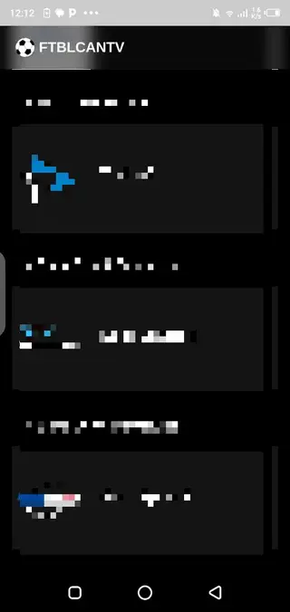 Screenshot of Ftblcan TV Apk
