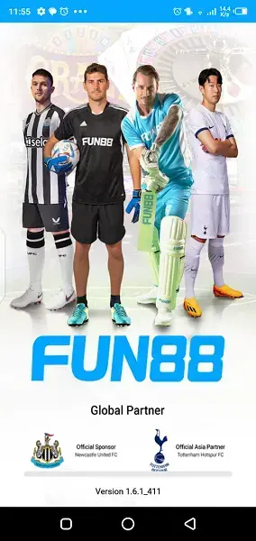 Fun88 screenshot