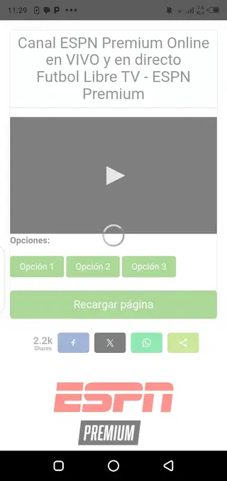 Screenshot of Futbol Libre TV Download