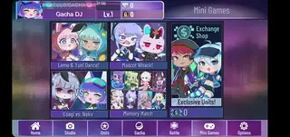 Screenshot of Gacha Nebula Game