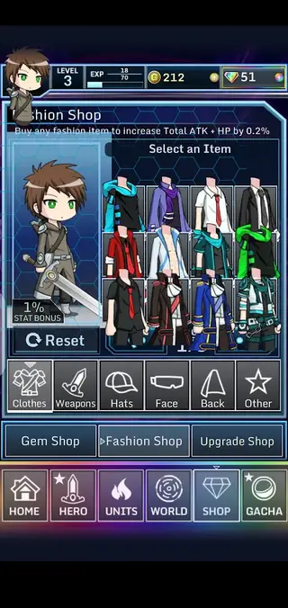 Screenshot of Gacha World By Astella Android