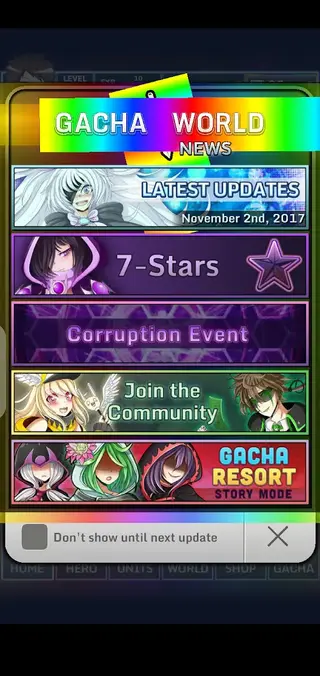 Screenshot of Gacha World By Astella Game
