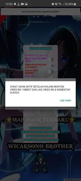 Screenshot of Game VIP ML Apk